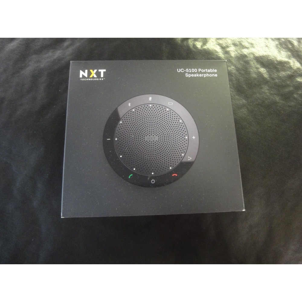 NXT technologies UC-5100 Portable speakerphone great for conference calls ext‎
